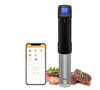 Sous Vide Cooker Immersion Circulator, WiFi-Enabled, 1000 Watts, Touch Control, Accurate Temperature & Time Settings for Perfect Cooking