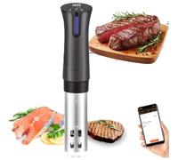 Sous Vide Machine Kit, 1100W Sous Vide Cooker with LED Touch Screen & Timer, Ultra-Quiet Fast-Heating and Easy To Store Perfect for Tender and Juicy Meals