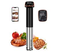 Sous Vide Machine, WiFi App Recipes Included, 1100W Sous Vide Cooker, Precision Immersion Circulation with Accurate Temperature, Ultra Quiet, IPX7 Waterproof, Heating