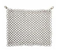 Sous Vide Weight - Chainmail Stainless Steel Weight - Sous Vide Weights and Clips - 2 Clips Full Submersion - Food Weights Sous Vide - for Healthy Sous Vide Meals - Sinker Weight Sous Vide Accessories