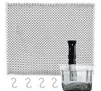 Sous Vide Weights 1LB,Food Grade 316 Stainless Steel Sinker Weight Net for Sous Vide Cooking,Reusable Sous Vide Cooking Accessory, Keep Food Submerged with 4pcs S Hooks