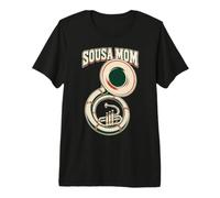 Sousa Mom Sousaphone Brass Band Premium T-Shirt