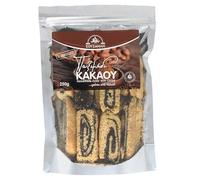 Sousamli Bakery Handmade Cocoa Powder Rusks - Traditional Double-Baked Sweet Rusks from the Island of Lesvos, Greece - Biscotti-Style Slices in Resealable Doypack, Pack of 2 x 250g