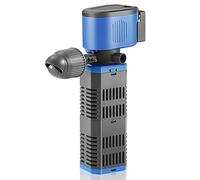 SOUSLOW Fish Tank Filter, Internal Aquarium filter for Clean Water, Adjustable Air Flow, Air Pump, Silent, Make Waves (1600LPH,23W)