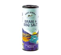 Sout Afrika Braai & BBQ Salt 150g - All Purpose Seasoning for Barbecue, Steak, Chicken & Chips | MSG-Free Spices Rub for Gifts for Men, Dad Gifts, Foodies, Birthdays & BBQ Accessories