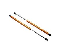 SOUTES 2Pcs Car Tailgate Boot Gas Struts for V-W Polo 2019-2023, Auto Rear Trunk Gas Spring Hydraulic Rod Shock Lift Support Struts Dampers Accessories,F/Orange carbon fiber
