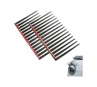 SOUTES Car Eyelashes for Suzuki Wagon R, Novelty Styling | Headlight Lashes Cute Stickers 3D Headlamp Decal Flexible Bendable Vehicle Lamps Eyelid Tape Weatherproof Adhesive Accents