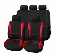 SOUTES Car Seat Covers for Suzuki Swace E210 2020-2024, 5 Seats All Weather Seat Cover Full Set Seat Cushions Protectors Breathable Interior Accessories,B/9pcs Set Red