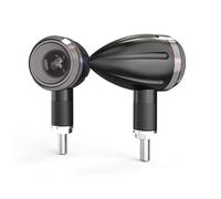 SOUTES Indicators Accessories 2xRound Motorcycle Brake Turn Signal Light DRL All-in-one Head 3Colors Rotation Flowing Tail Lamp Indicator Styling