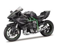 SOUTES Motorcycle model 1:12 Alloy Diecast Motorcycle Miniature Model Toys Wheel Steering Vehices For KAWASAKI H2R