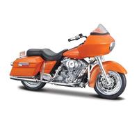 SOUTES Motorcycle model 1/18 Alloy Diecast Motorcycle Miniature Model Toys Wheel Steering Vehices For Harley For Davidson FLTR Road Glide