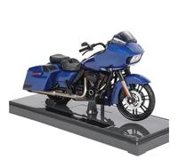 SOUTES Motorcycle model 1/18 Motorcycle Model Diecasts Portable Racing Finger Motobike Simulation Collection Toys For Harley For Davidson CVO Road Glide 2022