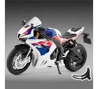 SOUTES Motorcycle model 1/9 Die-casting Motorcycle Model Alloy Collection Hobby Toy Gift Off-road For H&ONDA CBR1000RR-R(White)