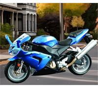 SOUTES Motorcycle model 1PCS For KAWASAKI For NINJA ZX-10R Simulation Alloy 1/18 Motorcycle Model Toy