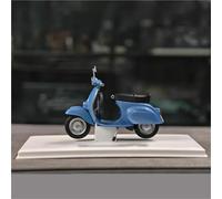 SOUTES Motorcycle model Alloy Motorcycle Model Mini Moto Series Computer Desktop Ornaments Toy Collection 1/18 For Vespa 125 50R 50N(Blue)