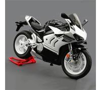 SOUTES Motorcycle model Sound Light Collection Toys Festival Gifts 1:10 For Ducadi V4S Die-cast Motorcycle Alloy Miniature Model