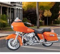 SOUTES Motorcycle model Toy Motorcycle Diecast Metal Miniature Model 1/18 Collection Gift For Harley For Davidson FLTR Road Glide