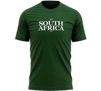 South Africa 1891 Mens T Shirt Retro Rugby Football Supporters World Tee Top, XXL, Forest