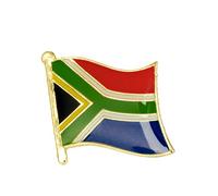 South Africa African Flag Metal Pin Badge
