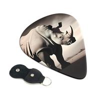 South Africa Animal Guitar Picks 6-Pack - Pick Set (0.46mm / 0.71mm / 0.96mm) Suitable For Guitar And Ukulele Playing