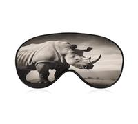 South Africa Animal Sleep Mask for Side Sleeper Women Men Eye Mask for Sleeping Light Blocking Zero Pressure Breathable Travel Eye Cover Adjustable Soft Night Blindfold