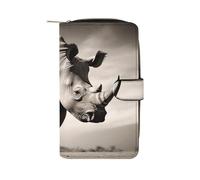 South Africa Animal Wallet Multifunctional Wallets for Men Compact Wallet Purse Passport Bag