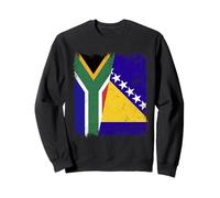 South Africa Bosnia And Herzegovina Half Flag Sweatshirt