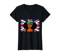 South Africa Britain Flags Women Roots British South African T-Shirt