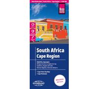 South Africa, Cape Region - Waterproof and Tear Resistant (1:500,000 scale)