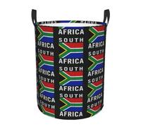 South Africa Circular Laundry Basket With Handles Waterproof Dirty Clothes Storage Hamper Bedroom Bathroom