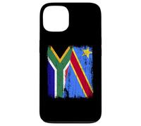 South Africa Congo Half Flag South African Congolese Pride Case for iPhone 13