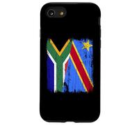 South Africa Congo Half Flag South African Congolese Pride Case for iPhone SE (2020) / 7 / 8