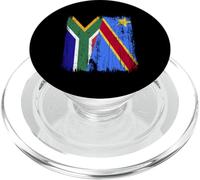 South Africa Congo Half Flag South African Congolese Pride PopSockets PopGrip for MagSafe