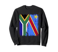South Africa Congo Half Flag South African Congolese Pride Sweatshirt
