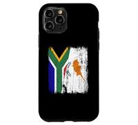 South Africa Cyprus Half Flag South African Cypriot Heritage Case for iPhone 11 Pro