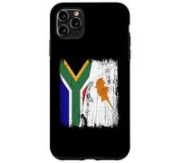 South Africa Cyprus Half Flag South African Cypriot Heritage Case for iPhone 11 Pro Max