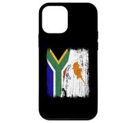South Africa Cyprus Half Flag South African Cypriot Heritage Case for iPhone 12 mini