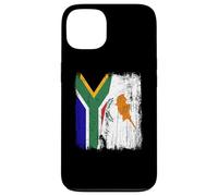 South Africa Cyprus Half Flag South African Cypriot Heritage Case for iPhone 13