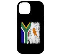 South Africa Cyprus Half Flag South African Cypriot Heritage Case for iPhone 14