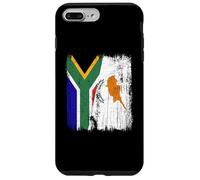 South Africa Cyprus Half Flag South African Cypriot Heritage Case for iPhone 7 Plus/8 Plus