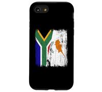 South Africa Cyprus Half Flag South African Cypriot Heritage Case for iPhone SE (2020) / 7/8