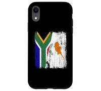 South Africa Cyprus Half Flag South African Cypriot Heritage Case for iPhone XR
