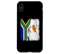 South Africa Cyprus Half Flag South African Cypriot Heritage Case for iPhone XS Max