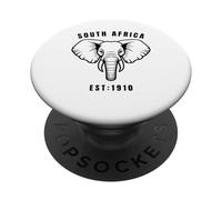 South Africa Elephant Head Design African Wildlife PopSockets Adhesive PopGrip