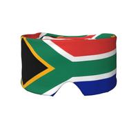 South Africa Flag Adjustable Sleep Eye mask and Earmuffs, Unisex Side Sleeping Headband (26.8 * 4.3 inches), Indoor and Outdoor Travel Yoga Comfort Cover,