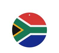 South Africa flag Car Air Freshener - Hanging Car Fragrance Diffuser with Durable Scent for Cars, Homes & More, 4-piece set