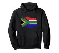 South Africa Flag Design Grunge Country Flag South Africa Pullover Hoodie