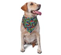 South Africa Flag Dog Bandanas Triangle Scarf for Cats and Dogs Adjustable Pet Neck Accessory Decorative Washable Durable