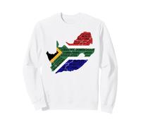 South Africa Flag Food Maps Africans Sweatshirt