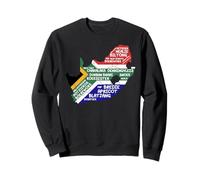 South Africa Flag Food Maps Africans Sweatshirt